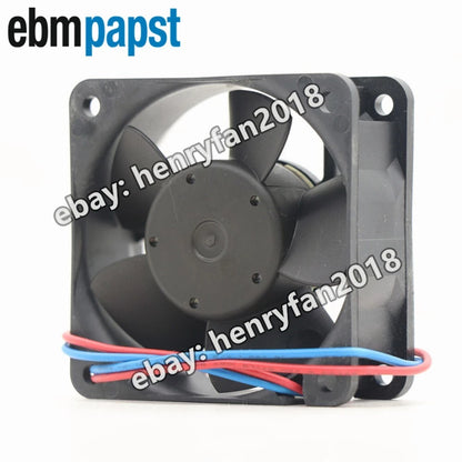 Ebmpapst 612NGN Axial Fan DC 12V 2.0W 165mA 60*60*25MM 2-wires Cooling Fan
