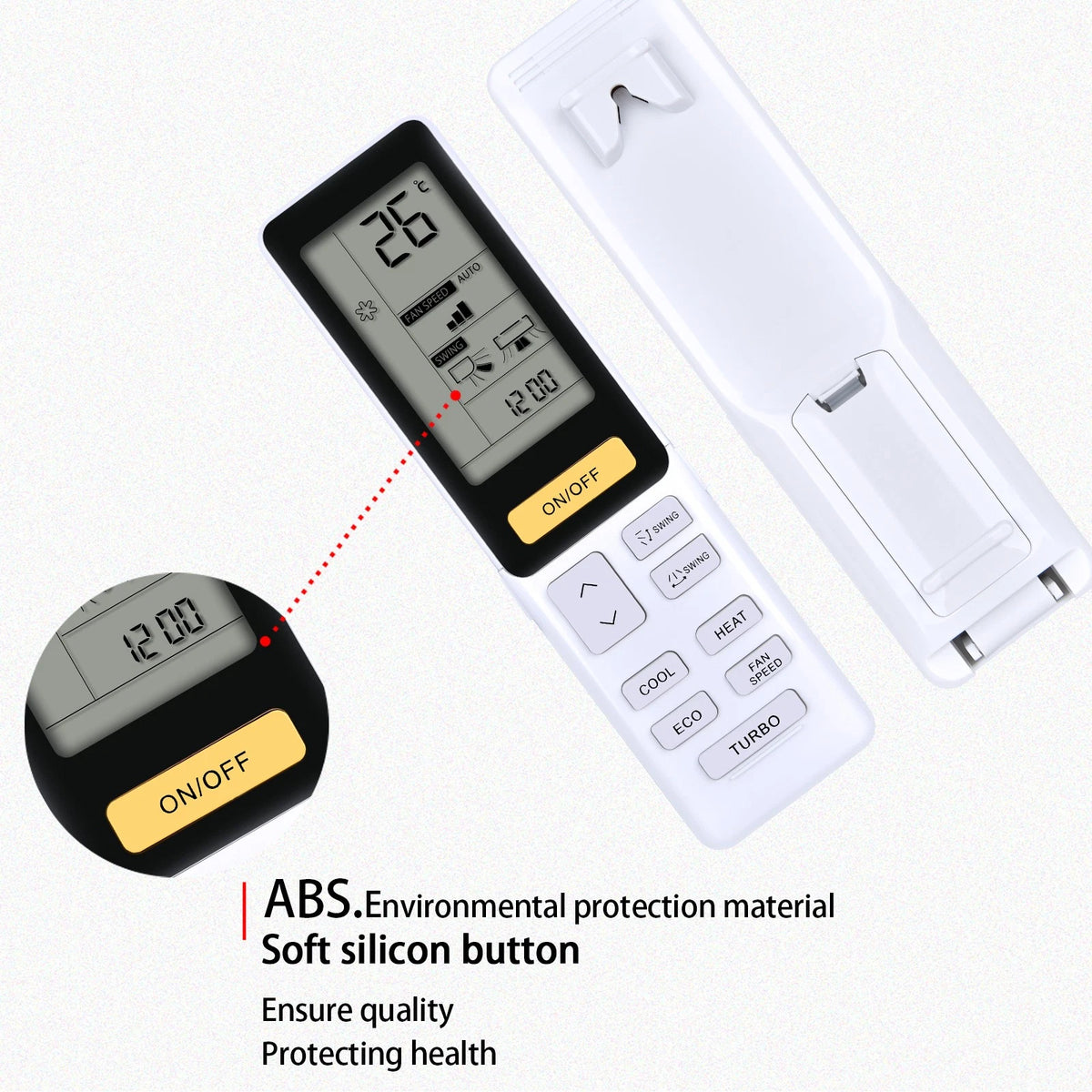 Remote Control For Haier Air Conditioner YR-HQ V3, V9014557 M5H 3D, 0010402886BD
