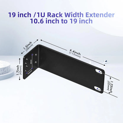 PhyinLan Rack Ear Kit for TP-Link 19-inch 10.6 inches x x 1 inch