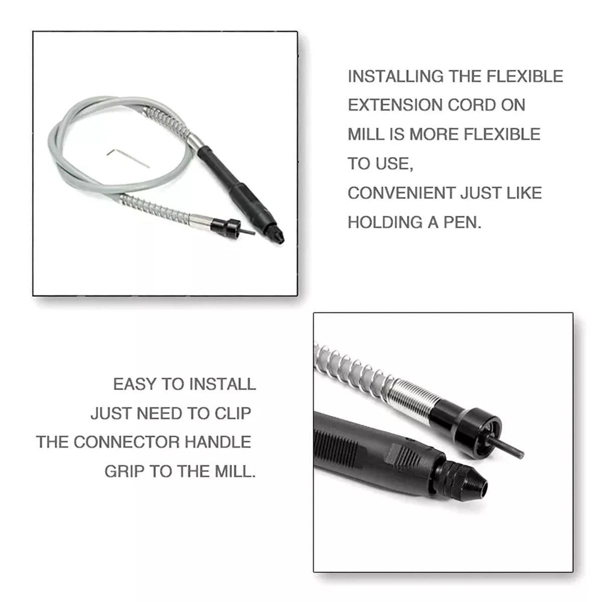 Flexible Drill Grinder Flex Shaft For Rotary Drive Power Accessories Useful