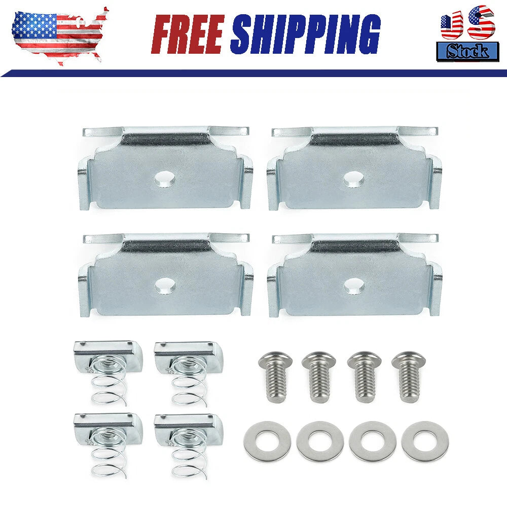 Tie Down Anchor Hook for Nissan Titan/Frontier Utili-Track (4-Pack)