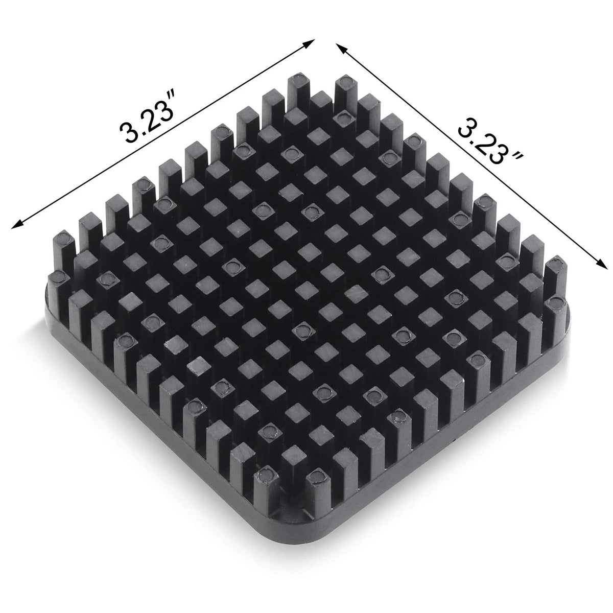Star Foodservice 1028942 1/2-inch, Replacement Push Plate, Black