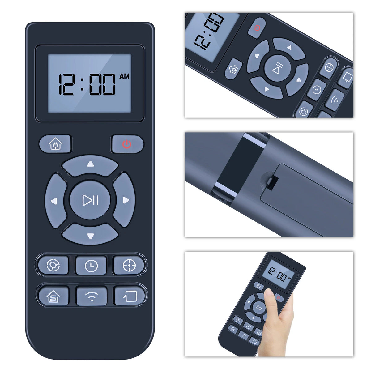 Remote Control For Ecovacs Robotics RC1507 Deebot N79 N79S N79W M80 M81