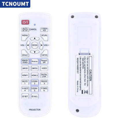 N2QAYA000107 Remote Control For Panasonic PT-VZ575N LCD Projector N2QAYA000090