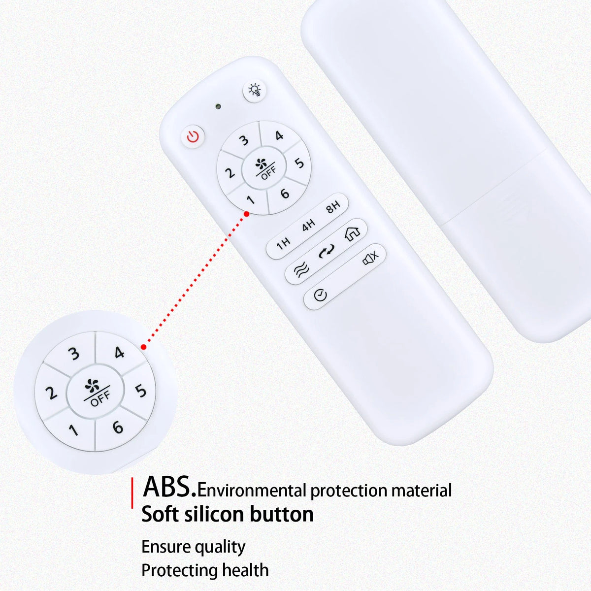Remote Control For Crazypai 52 Inch Modern Ceiling Fan with Light HYJ-001B