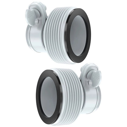 2x 1.25" to 1.5" Type B Hose Adapter Connector For Bestway Coleman Intex