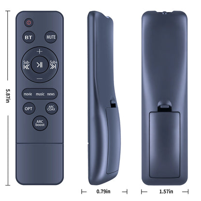 Remote Control For Saiyin Soundbar System DS6305 DS6403 DS6401 DS6701 RIOWOIS