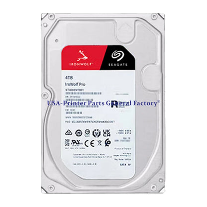 ST4000NT001 HDD Compatible 4TB Seagate IronWolf Pro 7200RPM 256MB SATA HDD 3.5"