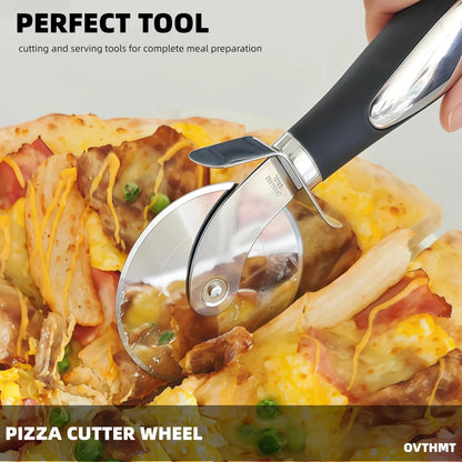 OVTHMT Pizza Oven Accessories 4 PCS, Kit, 12 x 12" x 14" 4PCS, Silver