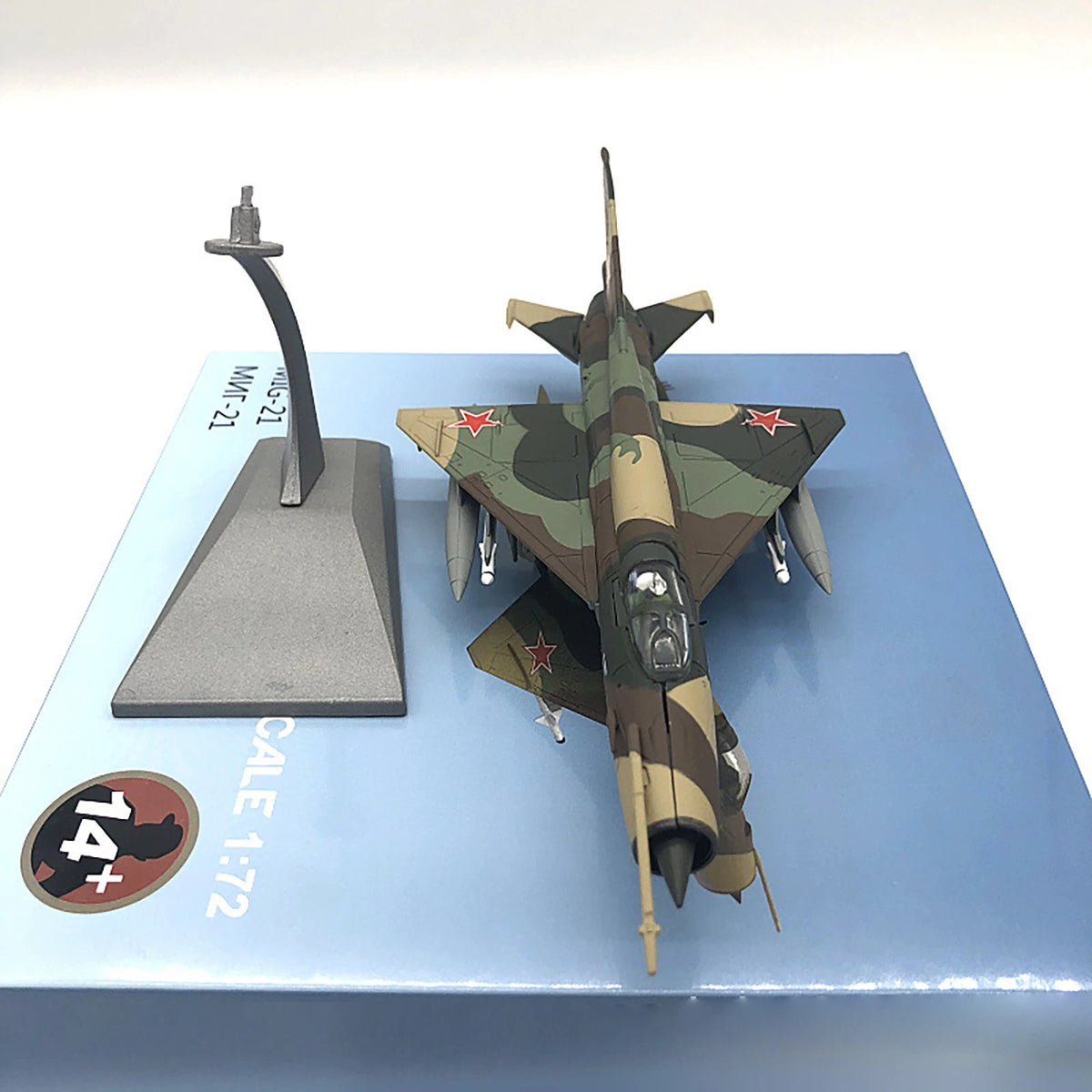 1:72 Classic Fighter Mig-21 MiG 21 Military Aircraft Collection Model