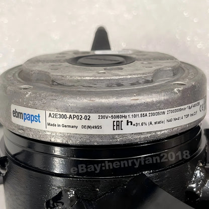 A2E300-AP02-02 for ebmpapst AC 230VAC for Industrial Control Cabinet Cooling Fan