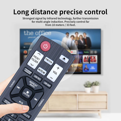 AKB73655705 Remote Control For LG CD Home Audio Mini Hi-fi System CM9950 CM4230