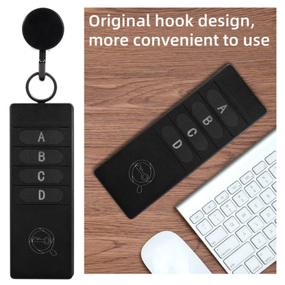 4-in-1 Key Finder Wireless Alarm Anti Lost Key Wallet Tag Tracker Accessories