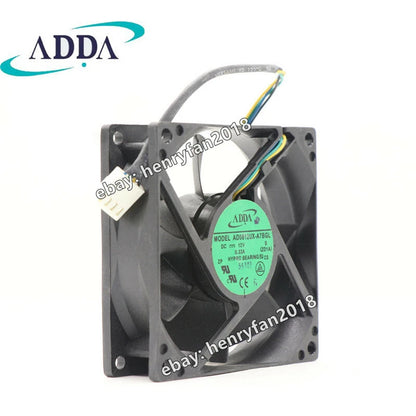 ADDA AD0812UX-A7BGL Case Fan DC 12V 0.33A 80*80*25MM 4-wires Axial Cooling Fan
