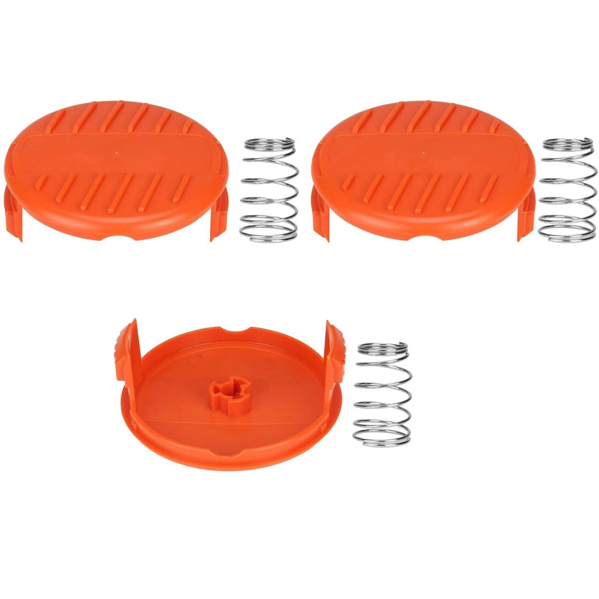 3PCS Replacement Spool Cap & Spring For Black & Decker LST201 LST220 LST300