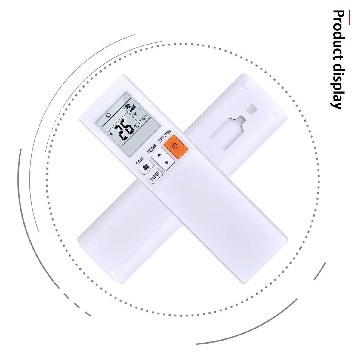 Replacement Remote Control For Mitsubishi SG20AS MSZ-RY12VA Air Conditioner
