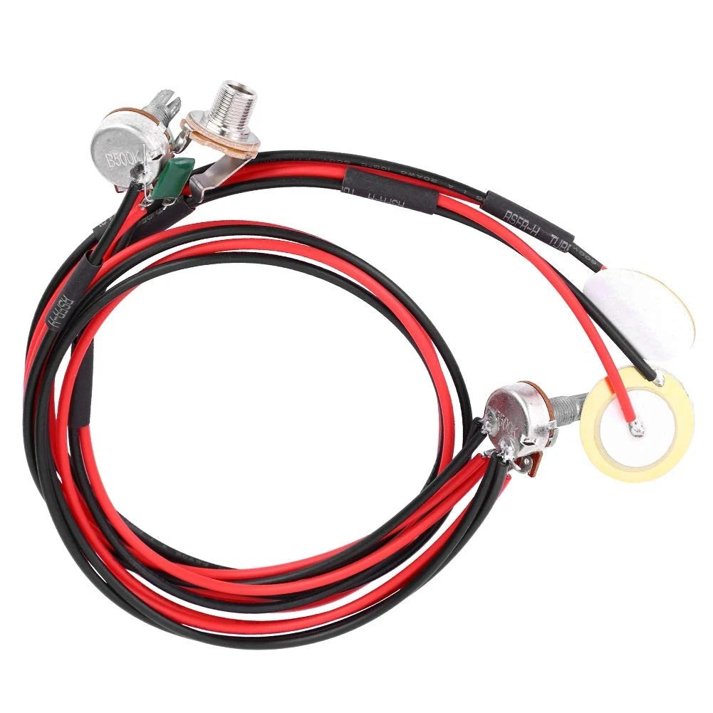 Pickup, Patch Pickup With Volume & Tone Control Sound Effect Parts Universal...