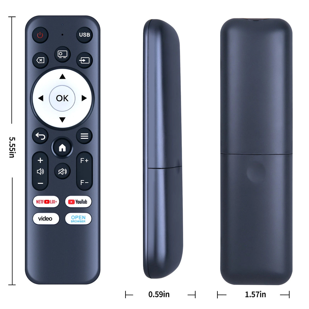 Replacement Remote Control For ‎Tecaki X5 Mini Portable Projector