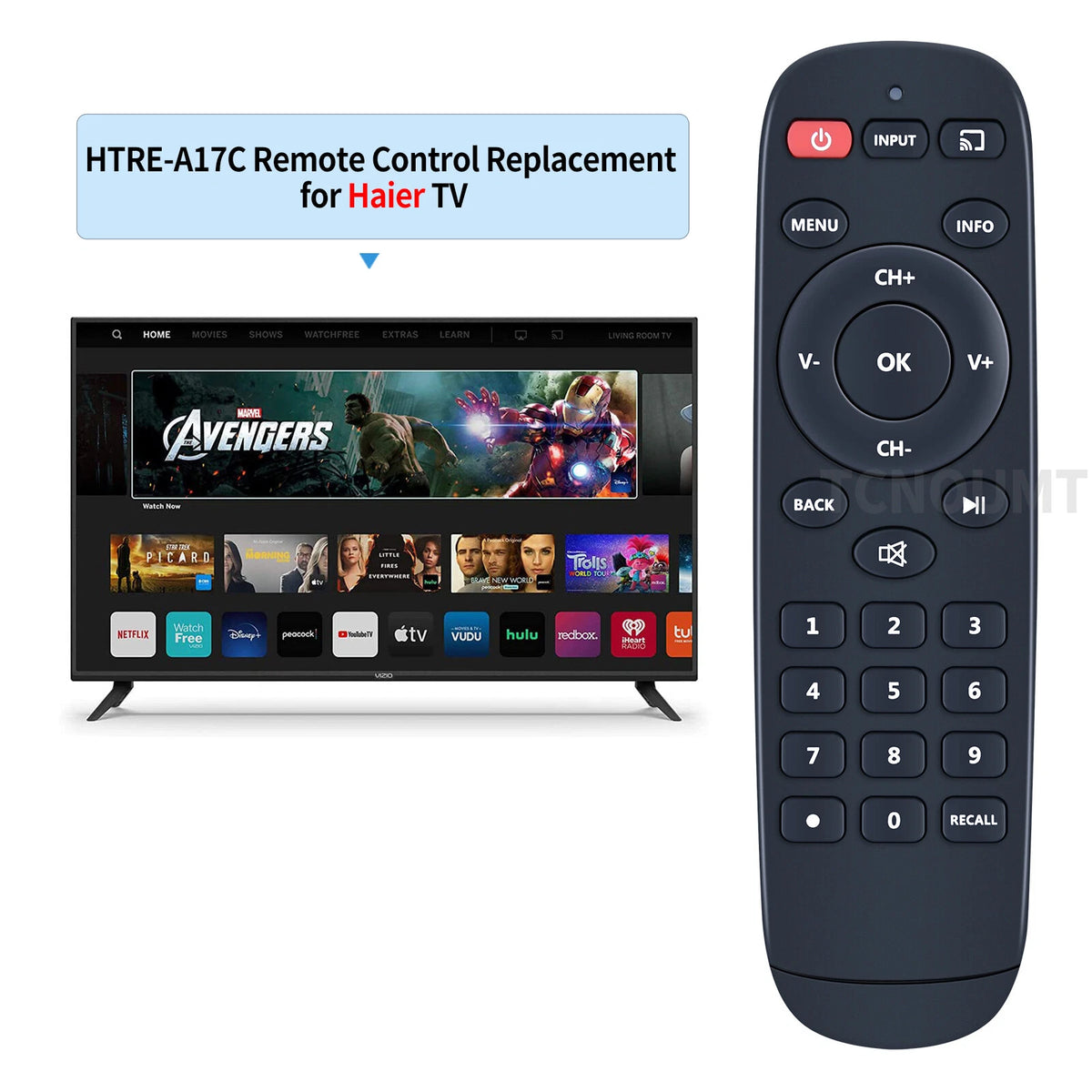 HTRE-A17C For Haier TV Remote Control 65UG6550G 75UG6550G 8142025170003
