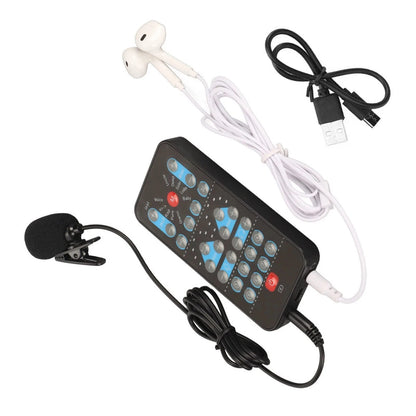 Portable Handheld Voice Changer With 8 Sound Effects For Karaoke Live Streaming