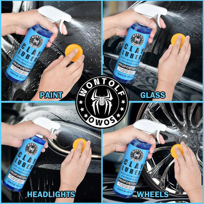 Wontolf Complete Clay Bar Kit, Car Detailing Kit for CLAYLUB01