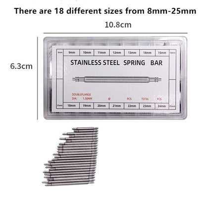 Watch Repair Kit Band Strap Bracelet Link Pins Remover Screwdriver Tool Set E