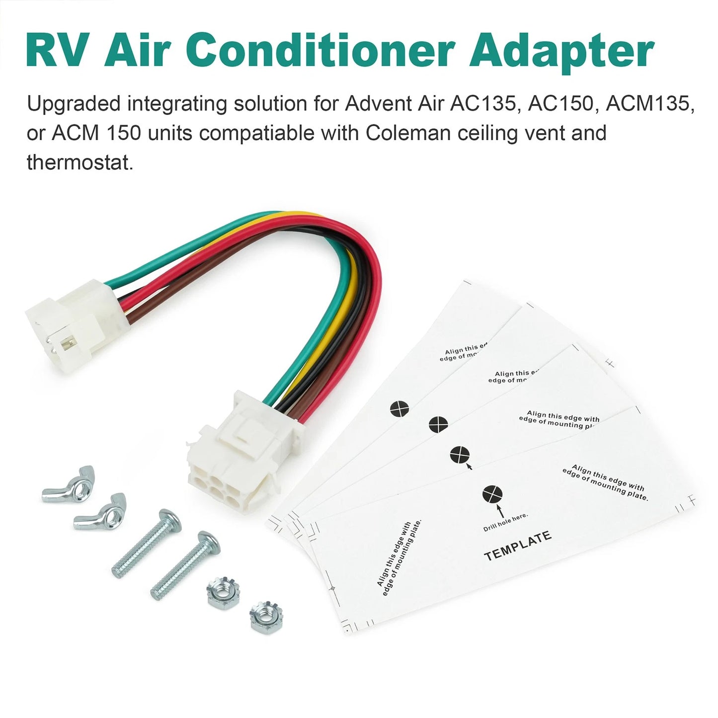 RV Air Conditioner Adapter A/C ACCOLKIT For Coleman AC135 AC150 ACM135 ACM150