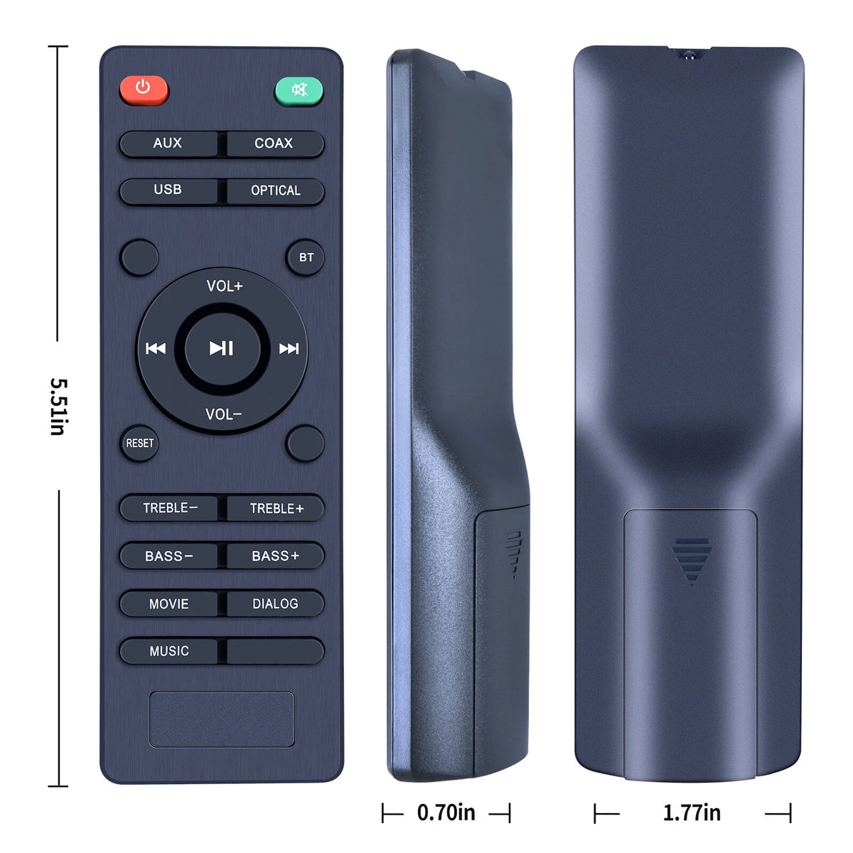 Remote Control For VMAI S4 FS21HS MSS-95 Bluetooth Soundbar Speaker System