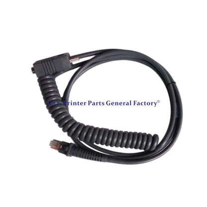 9FT Coiled RS-232 Serial Cable For Datalogic D100 QD2130 GD4130 Mobile Computers