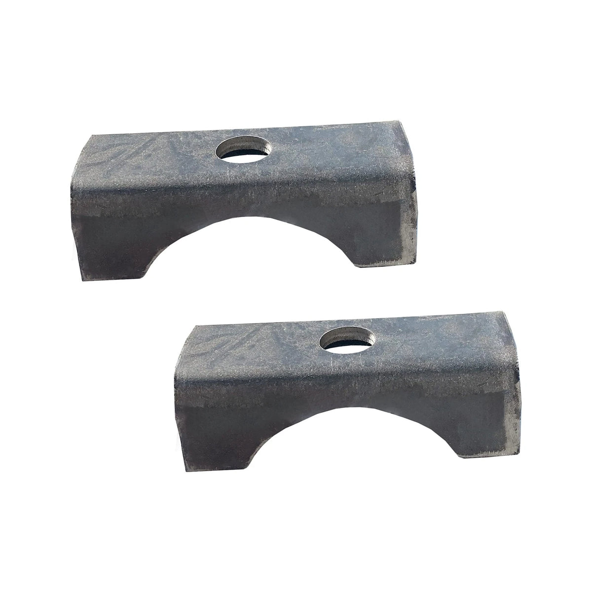 Trailer Axle Spring Perch Seats for 3" Round Tube Mount Steel Weld On (2)