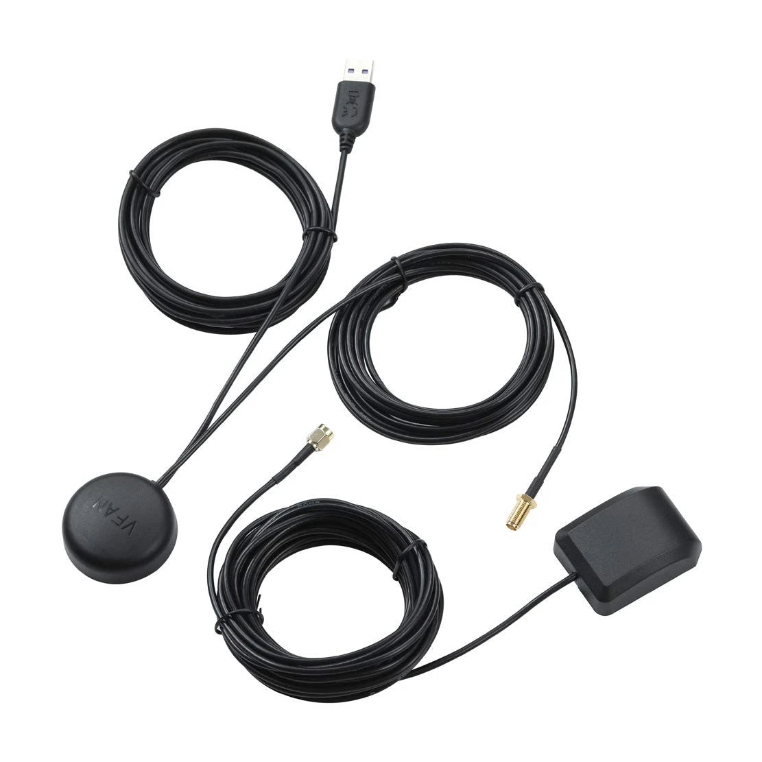 VFAN GPS Repeater Signal Booster Amplifier Strength Active Black