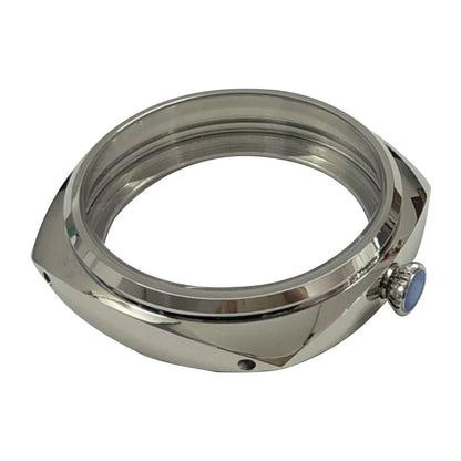 47mm Stainless Watch Case For ETA 6497 6498 For Seagull ST3600 3621 Movement