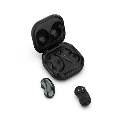 Black Earbuds Charging Case Charger Box with Battery For Galaxy Buds Live E