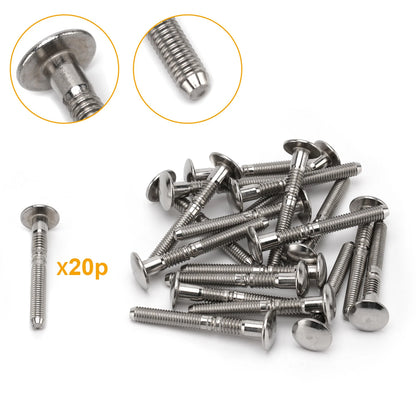 For Peterbilt 379 Front Grill Huck Rivet Kit Stainless Steel