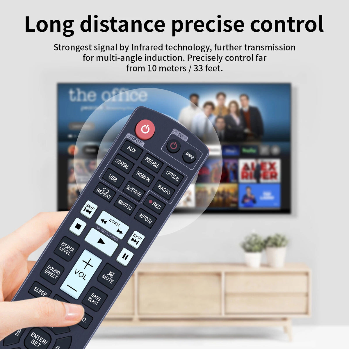 AKB74115301 Remote Control For LG Home Theater AV Receiver NA9640P ARX10 S94P2-S
