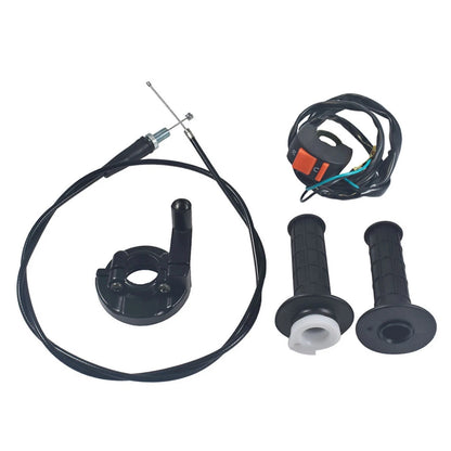 Throttle Control Cable Kit With Kill Switch For Baja MB200 200cc 6.5hp ATV Quad