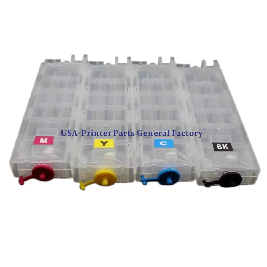 4pc  Refill Ink Cartridge Compatible For Epson WorkForce WFC5890 350ml
