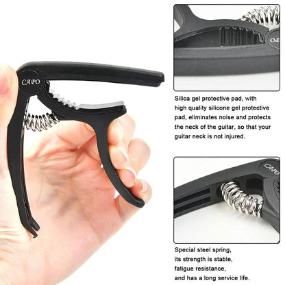 Guitar Accessories Kit Tool Changing Include Acoustic Gold