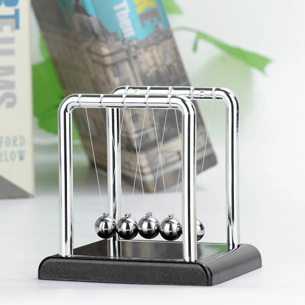 Ornament tons Cradle Steel Balance Ball Physics Science Pendulum Desktop