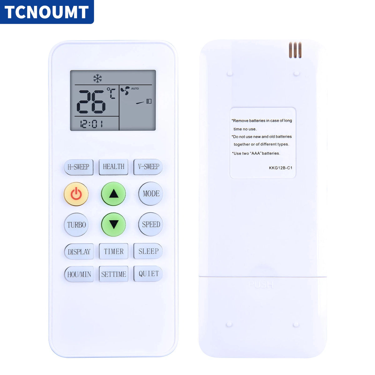 Remote Control KKG12A-C1 For Sumikura SK / Prime / Changhong Air Conditioner