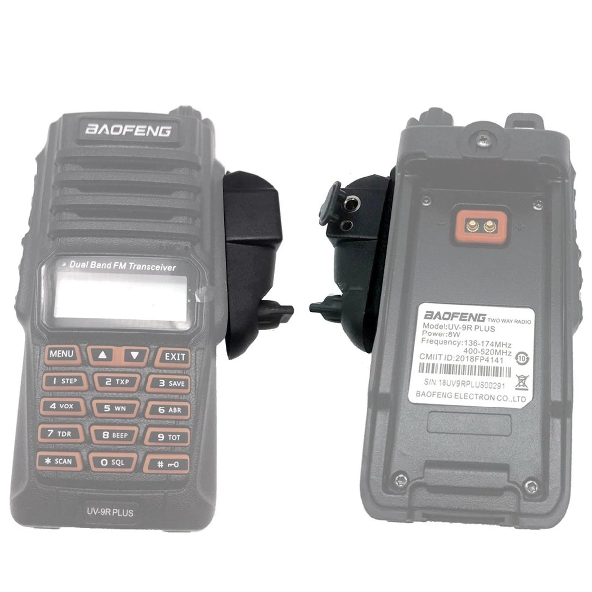 Walkie Talkie Headset 3.5mm 2.5mm Adapter For Baofeng BF‑A58 BF‑UV9R UV‑9R Plus