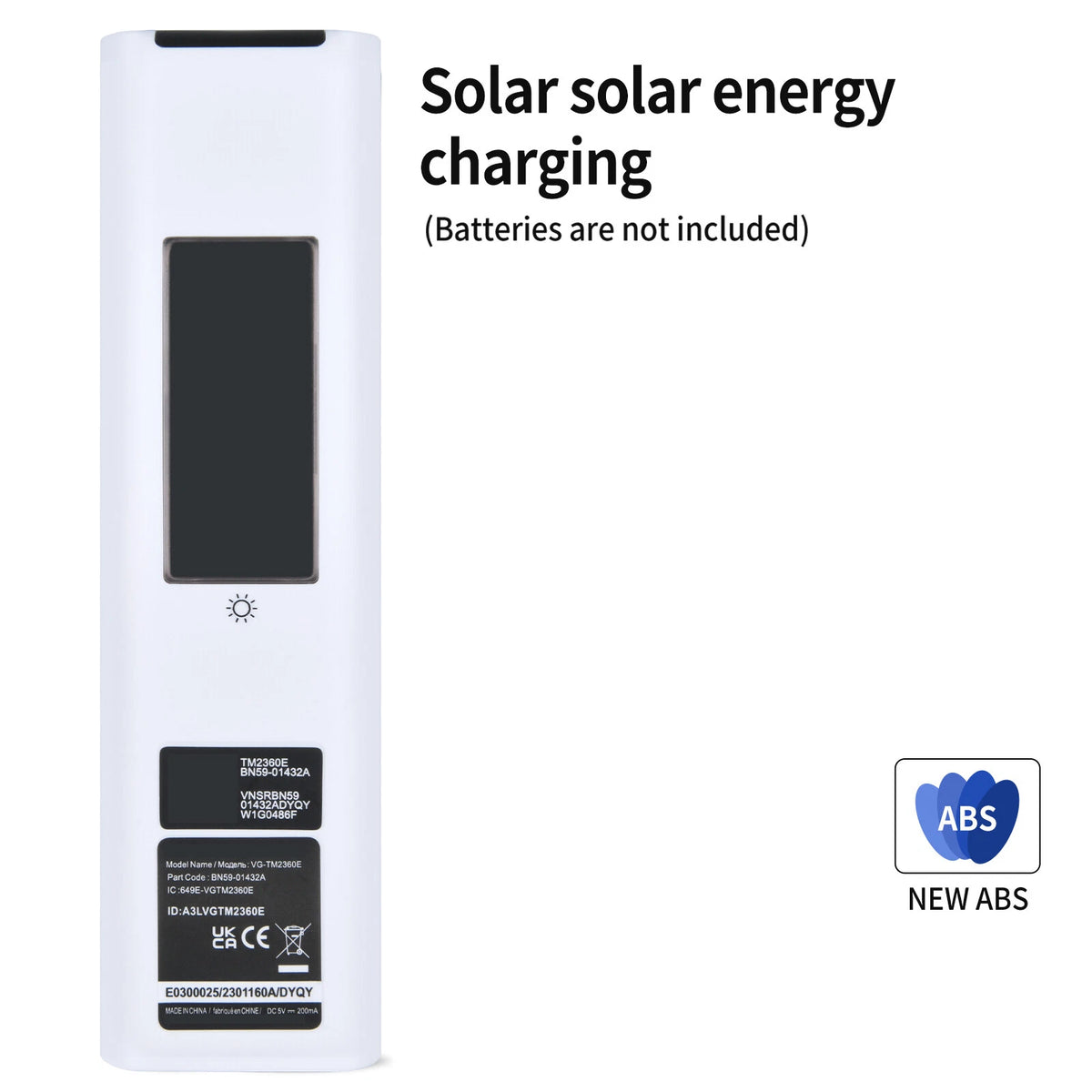 BN59-01432A Solar Voice Remote For Samsung Neo QLED Smart 8K HDR Ultra HD TV