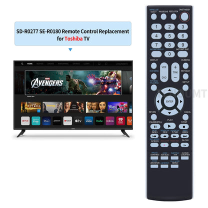 SE-R0180 For Toshiba Remote Control D-V4RSU D-VR4 D-VR4SC D-VR4SU D-VR4X