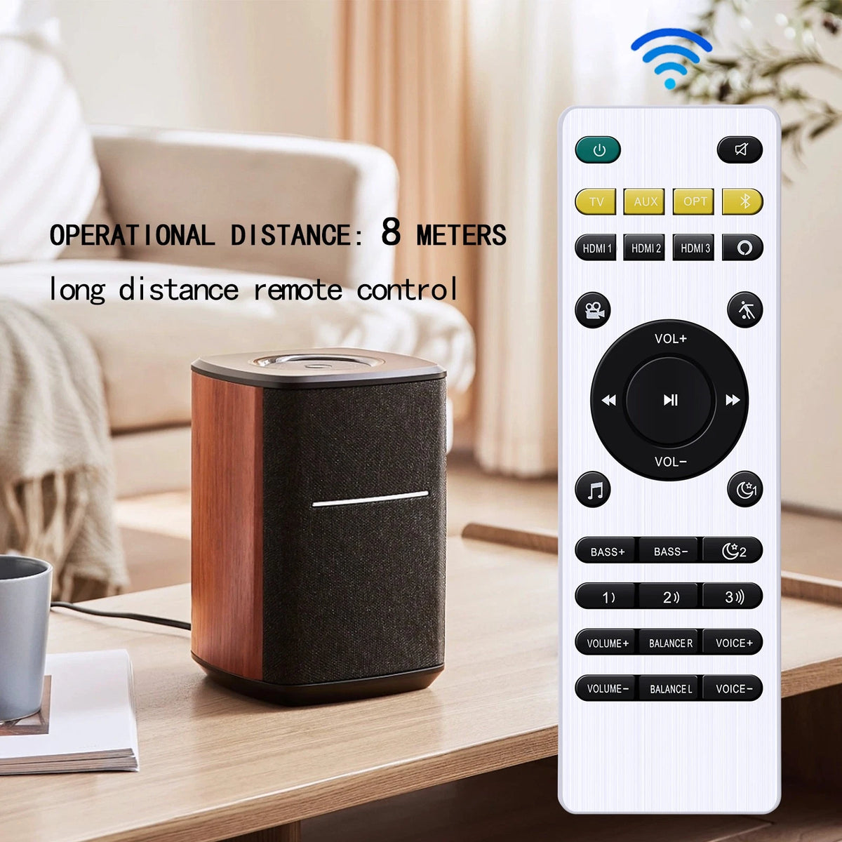 Replacement Remote Control For Polk React & Command Sound Bars