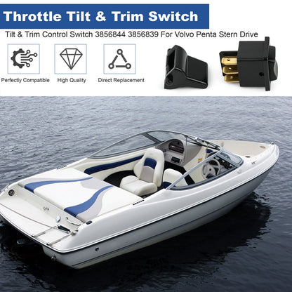 Throttle Tilt & Trim Switch For Volvo Penta Stern Drive 3856844 3856839