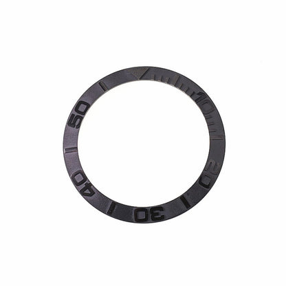 38mm Ceramic Watch Bezel Black For Seiko Yacht-Master Diver SKX007/009/011 vq