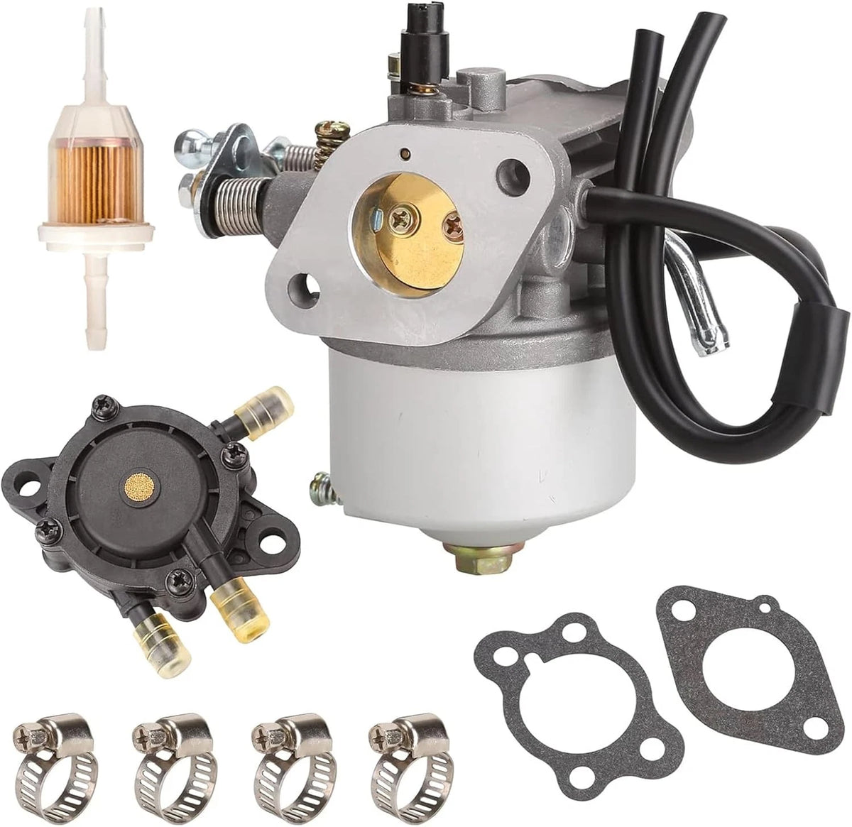 10L0L Carburetor Fuel Pump Kit for EZGO Golf Cart TXT Medalist Marathon...