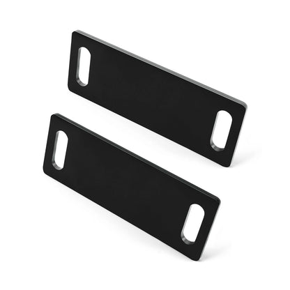 For LEER Tonneau cover 700 and 550 series pair of black C striker plates # 80351