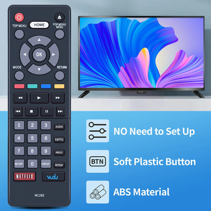 NC262 For Magnavox DVD Player Replace Remote Control MBP5320F