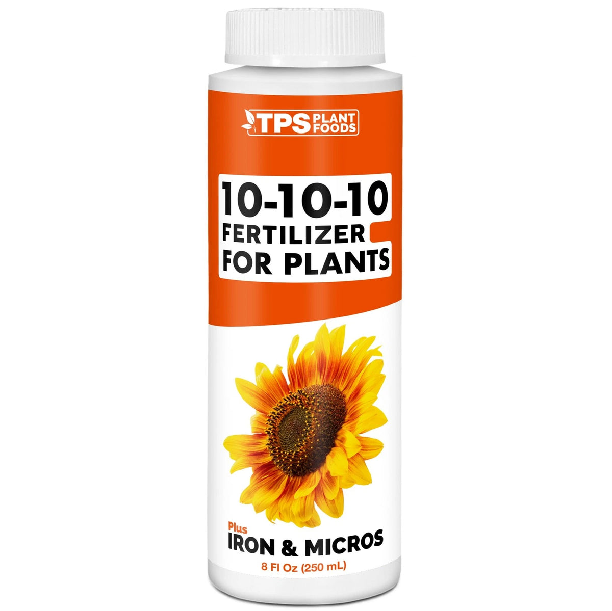 TPS NUTRIENTS Liquid 10-10-10 Fertilizer for Plants, Triple 8 oz (1/2 Pint)
